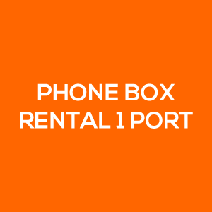Phone Box Rental 1 Port