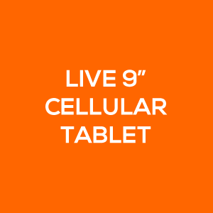live 9inch cellular tablet