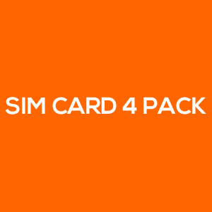sim card 4 pack